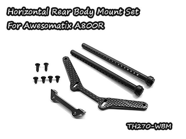 Vigor TH270-WBM - Horizontal Rear Body Mount Set For Awesomatix A800R