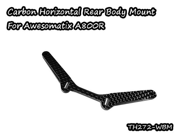 Vigor TH272-WBM - Carbon Horizontal Rear Body Mount For A800R