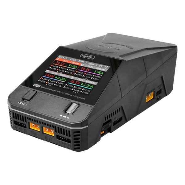 ToolkitRC TK12900 - Q6AC LiPo 1-6S 15A Quadro Charger AC/DC
