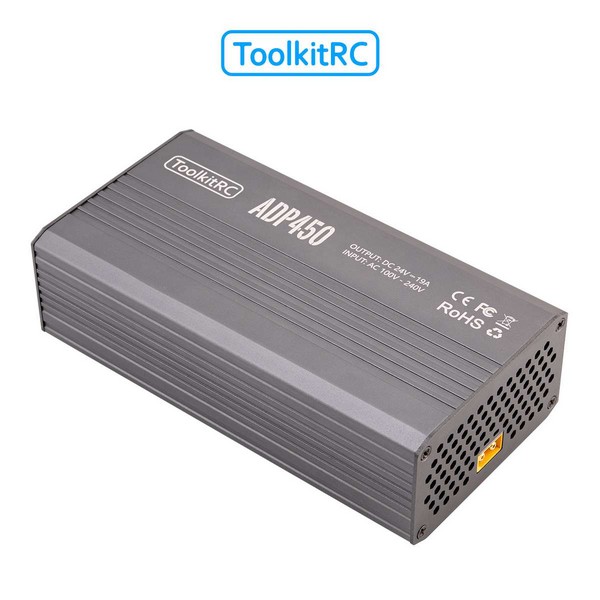 ToolkitRC TK23400 - ADP450 Powersupply 24V 19A 450W