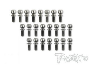 T-Work's TP-113 - 64 Titanium Ball End set (For Awesomatix A800MMX)