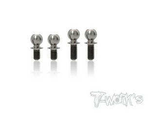 T-Work's TP-124 - 64 Titanium Ball End set (For Awesomatix A12)