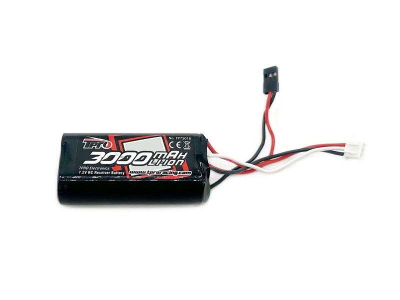 TPRO Racing TP-73018 - Electronics Li-Ion RC Receiver Battery 3000mAh