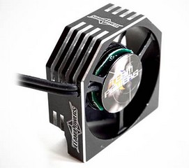 Team Powers High Air Flow Cooling Fan, 30x30x12 (Alu. Casing), 18000rpm@8.4V