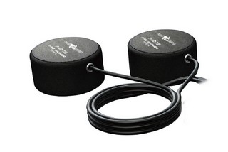 Team Powers Silicone Pro-Driver Tyre Warmer Cup Black (1set, 2pcs)
