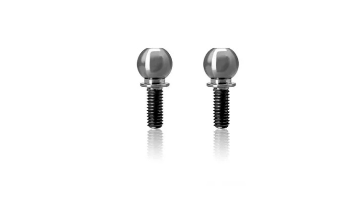 T-Work`s TP-X4-H - 64 Titanium 6,0mm Ball End 3 x 6mm for Xray X4-2023