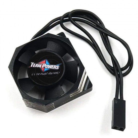 Team Powers HAF-PM3015ALU-V33K - Alu 30X30X15mm 33000RPM High Air Flow Cooling Fan Black