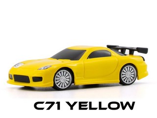 Turbo Racing C71 - RTR Mini RC car 1/76 (Yellow)