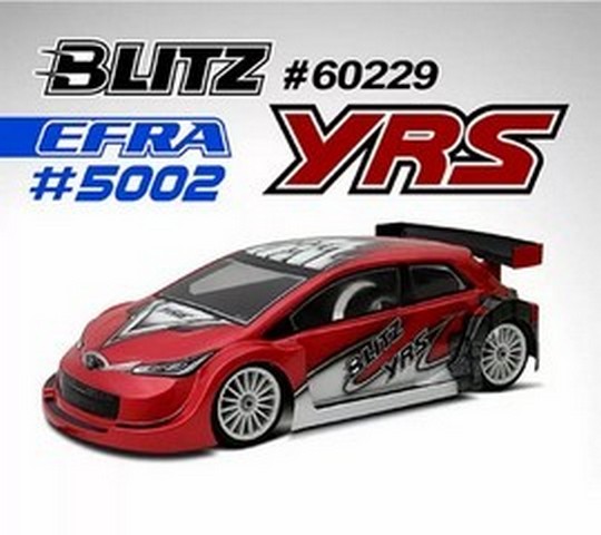 Blitz TT-60229-05 - BLITZ YRS Fronti 190mm (0.5 mm) Hatchback Clear Body