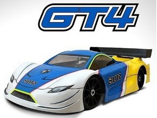 Blitz 60807-07 - GT4 - 1:8 GT RallyeGame Body - Ultra Light Weight 0.7