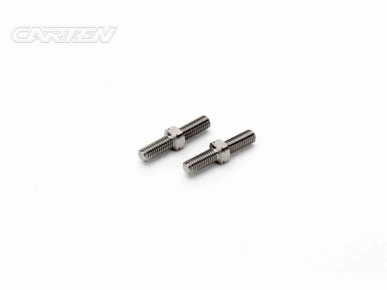 CARTEN TT0318 - CNC 64 Titanium Turnbuckles M3x18mm (2 pcs)