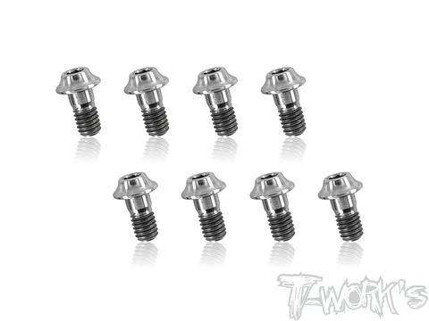 T-Work's TSS-306HU - 3mm x 6mm Hex. Socket Head Half Thread Screws (8pcs)