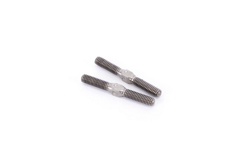 Schumacher U7313 - Titanium Turnbuckle - 24mm - Silver - pr