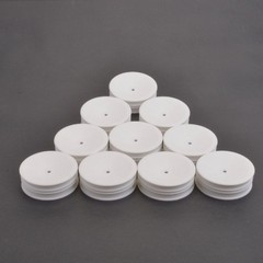 Schumacher U7466 - 1:10 Offroad Front 2WD Rims - 12mm Hexagon Slim - white - (5 pairs)