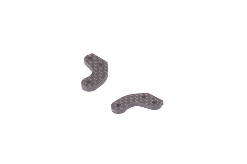 Schumacher U8868 - C-F Rear Toe Arm (pr) - Neon