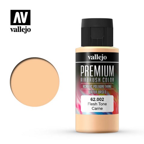 Vallejo VA62.002 - Premium RC - Orange Pink (60ml Bottle)