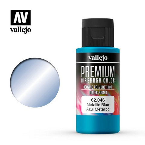 Vallejo VA62.046 - Premium RC - Metallic Blue (60ml Bottle)