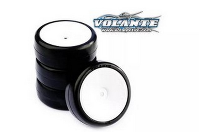 Volante V9XE 1:10 TC 36R Outdoor Asphalt Rubber Tire Preglued - (4)