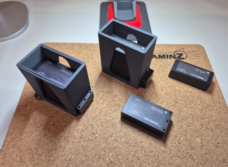 Vitamin Z VZ-LIHOL400-GY-V1 - Lipo Organizer for hard case lipos (400mah version)