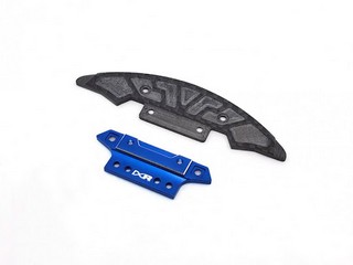 DXR XAC001-RB - 7075 Alloy x Carbon Bumper Reinforcement (Blue)