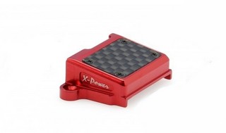 X-Power Mini-Z Alu Steering Servo Top Cover (Red)