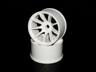 DXR XRM003-W0 - MP1 Machine Cutted Light Weight Wheel Wide (W0) - AWD