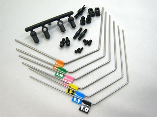 Yokomo Rear Stabilizer Set (Black) for BD7/BD7 ver.RS - Clicca l'immagine per chiudere