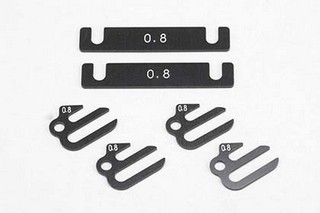 Yokomo BD8/BD7 Aluminum Suspention Mount Spacer (0.8mm)