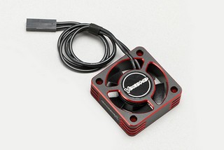 Yokomo D-CFR - Aluminum Frame 30mm Cooling Fan (Red)