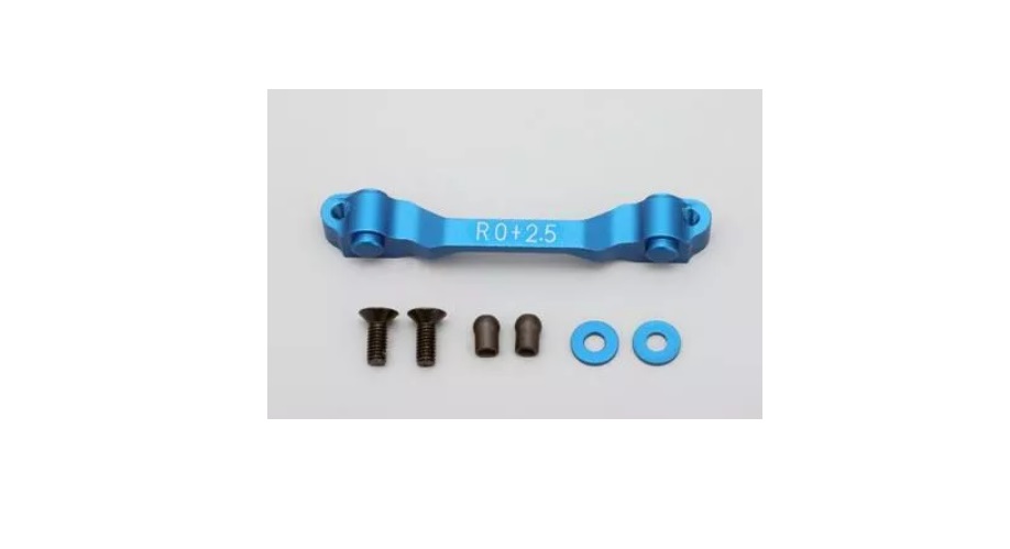 Yokomo SD-300R25 - Aluminum Rear Suspension Mount Toe-In 2,5deg.