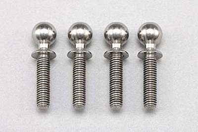 Yokomo Z2-206-12 - YZ-2/YZ-4SF Heavy-Duty 5.5mm Rod End Ball (Screw 12mm long/4pcs)