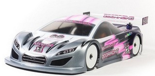 ZooRacing ZR-0005-04 - DogsBollox 1:10 Touring Car Clear Body - 0.4mm AIRLITE