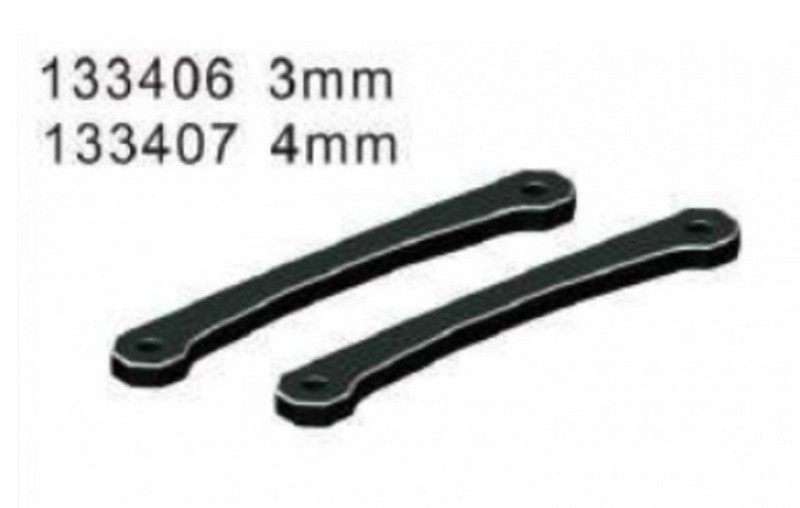 Race Opt M-133407 - Rear Side Anti Roll Stengthen Plate 4MM - FFV4