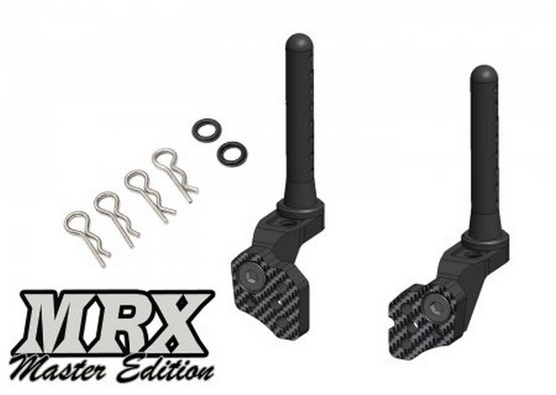 Atomic MRXME-UP04-B - MRX Master Touring Lexan Body Mount