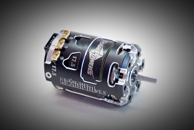 Team Powers Actinium V5 13.5 Turn Brushless Motor (Sensor) - IFMAR/ROAR/EFRA/BRCA